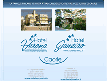 Tablet Screenshot of hotelverona.info